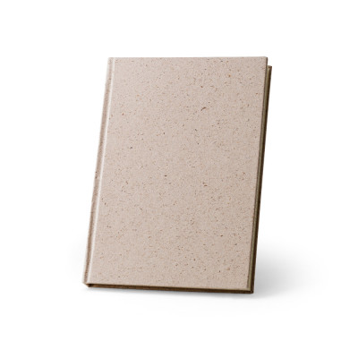 TEAPAD RIGID. A5 notepad with hard cover made from tea leafs waste (65)